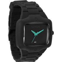 Nixon The Rubber Player (Black / Teal) One Size :: Black / Teal