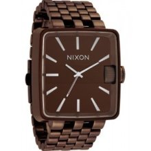 Nixon The Sultan All Brown Brown Watch In Box Retails $275