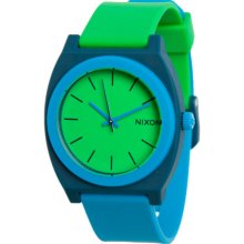 Nixon Time Teller P Watch Green/Blue/Navy, One Size