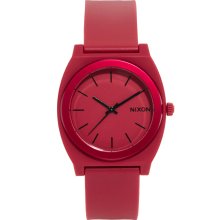 Nixon Time Teller P Dark Red Watch Dark red