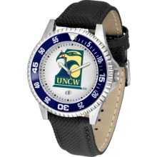 North Carolina (Wilmington) Seahawks Competitor Men's Watch with Nylon / Leather Band