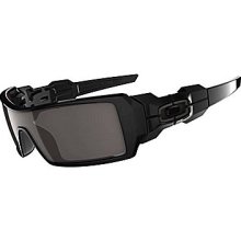 Oakley Black Oil Rig Sunglasses - Black