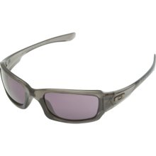 Oakley Fives Squared Sunglasses Grey Smoke/Warm Grey, One Size