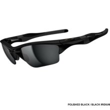 Oakley Half Jacket 2.0 XL Sunglasses - Polished Black / Black Iridium OO9154-01