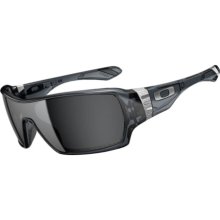 Oakley Offshoot Sunglasses - Polarized Crystal Black/Black Iridium Polarized, One Size