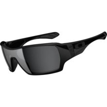 Oakley Offshoot Sunglasses Polished Black/Black Iridium, One Size