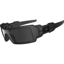 Oakley Oil Rig - Matte Black / Black Iridium