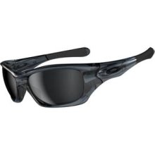 Oakley Pit Bull (Asian Fit) Crystal Black/Black Iridium