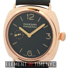 Officine Panerai Radiomir Collection Radiomir 42mm 18k Rose Gold Tobacco Dial