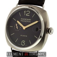 Officine Panerai Radiomir Collection Radiomir 8 Days Titanio 45mm Tobacco Dial