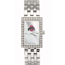 Ohio State Buckeyes Starlette Stainless Steel Watch