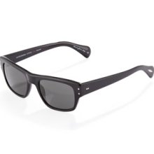 Oliver Peoples Evason Polarized Sunglasses, Black