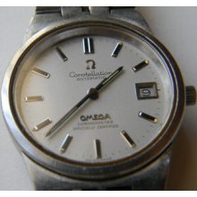 Omega Constellation Automatic Chronometer Stainless Steel Running