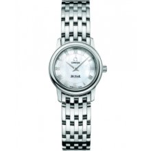 Omega DeVille Prestige Mother of Pearl Steel Ladies Watch 4570.71