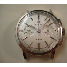 Omega Vintage Chronograph, De Ville, S/s Original Dial C.1966-67 Buy It Now