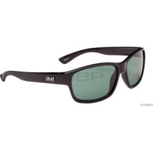 Optic Nerve Koger Polarized Sunglasses: Shiny Black