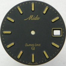 Original Vintage Mido Swing Line Watch Dial Men's