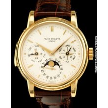 Patek Philippe 3974 J Automatic Perpetual Calendar Minute Repeater 18k