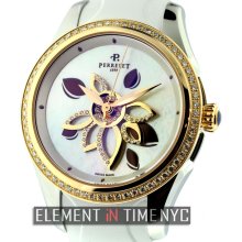 Perrelet Diamond Flower Stainless Steel/ 18k Yellow Gold