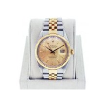 Pre-owned Rolex Datejust Gold and Stainless Steel Watch