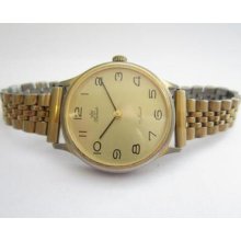 Primato Round Case N.o.s. Manual Wind Ladies Watch Running