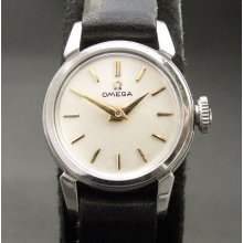 Promotion 1959 Vintage Omega 244 17j Fancy Cocktail Lady Swiss Stainless Steel