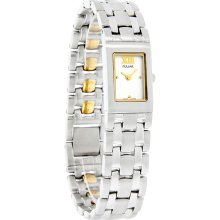 Pulsar By Seiko Double Time Reversible Dress Watch Peg447