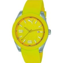 Puma Grip - L Yellow Men's watch