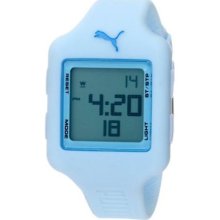 Puma Women's Active PU910792014 Blue Polyurethane Quartz Watch wi ...