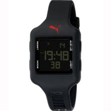 Puma Women's Pu910792004 Slide-s Black Digital Watch