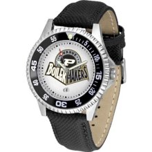 Purdue Boilermakers Mens Leather Wrist Watch