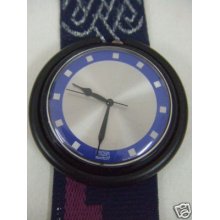 Pwb148 Swatch - 90 Pop Gengis Khan Blue Silver Classic