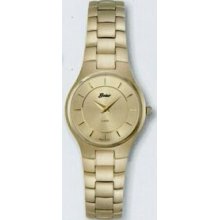 Quartzline Classic Ladies 3 Atm Super Slim Series Gold Watch