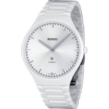 Rado True Thinline White Dial Automatic Cermaic Unisex Watch R27970102