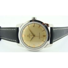 Rare Omega Seamaster Steel 354 Bumper Automatic Watch