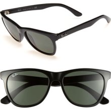 Ray-Ban 'High Street' 54mm Sunglasses Black/ Green