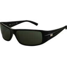 Ray Ban Highstreet Sunglasses, Glossy Black Frames With Gray 15 Xlt Lenses