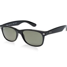 Ray Ban RB2132 Polarized Sunglasses - 901/58 Black Crystal Green Polarized