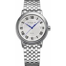 Raymond Weil 2837-ST-00659 Watch Maestro Mens - Silver Dial