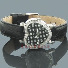 Real Diamond Heart Watch, Womens JOJO Watch 0.27ct