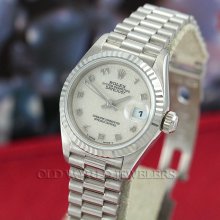 Rolex 18k wg ladys jubilee datejust ref 79179