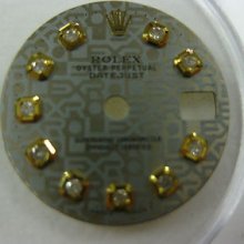 Rolex Datejust Ladies Diamond Jubilee Dial For Gold 69178 6917 69174 26mm Case