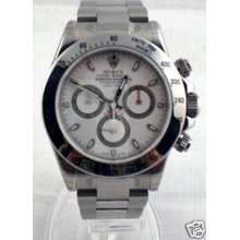 Rolex Daytona Stainless Steel White Dial 116520