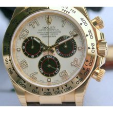 Rolex Daytona Yellow Gold 116518 Panda Dial