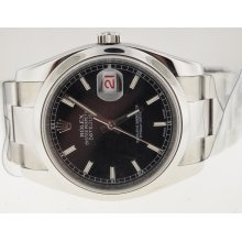 Rolex Mens SS Datejust New Style. Circa 2008.