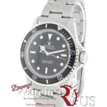 Rolex Oyster Perpetual Vintage Submariner 5513 Black Dial Stainless Steel