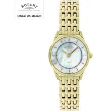 Rotary Watch Slim Ladies Swiss Made Lb08002/40