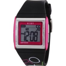 Roxy Ladies Crushin Digital Watch W222drblk With Polyurethane Strap