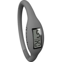 RumbaTime Original Ladies Digital Silicone Watch - Grey - Average