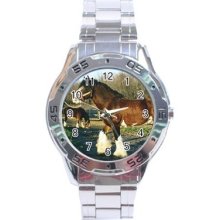 Sabino Clydesdale Horse Stainless Steel Analogue Watch